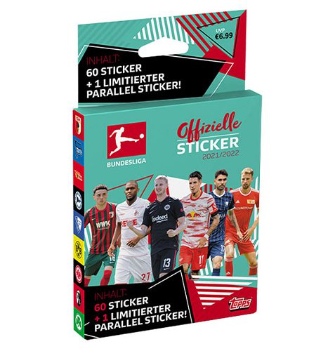 Topps Bundesliga Sticker Saison 2021/2022 Blister