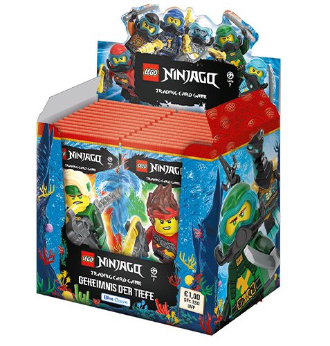 Lego Ninjago Serie 7 Trading Cards Geheimnisse der Tiefe - 1 x Display je 50 Booster