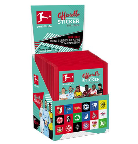 Handball Bundesliga WM Sticker & Cards 2020/2021 1 x Display 36 Tüten 20/21 