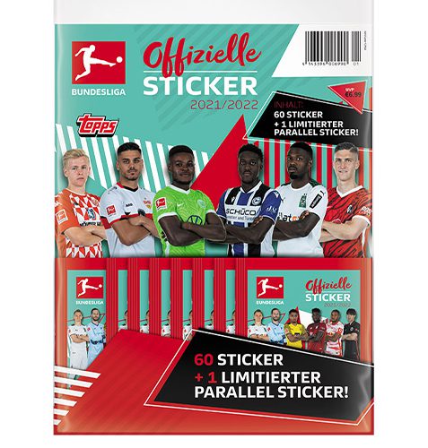 Topps Bundesliga Sticker Saison 2021/2022 Multipack
