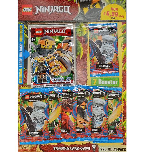 Lego Ninjago Serie 6 DIE INSEL Trading Cards 1x XXL Multi-Pack Cole