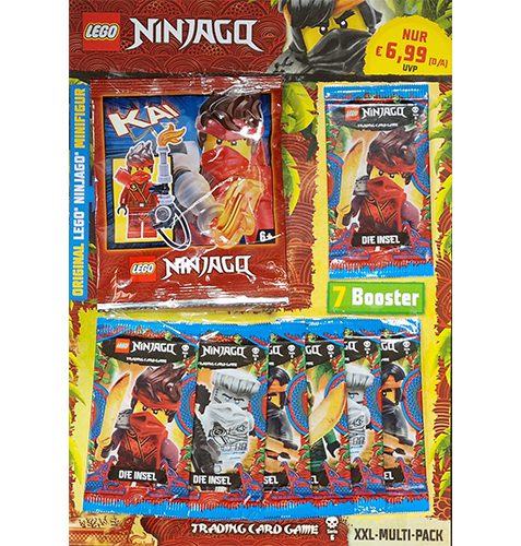 Lego Ninjago Serie 6 DIE INSEL Trading Cards 1x XXL Multi-Pack Kai