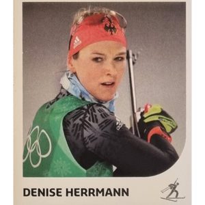 Panini Winterspiele 2022 Peking Sticker - Nr 010 Denise Herrmann
