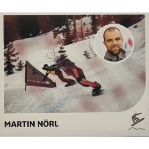Panini Winterspiele 2022 Peking Sticker - Nr 109 Martin Nörl