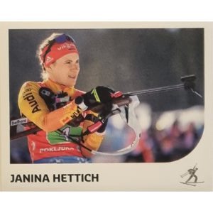 Panini Winterspiele 2022 Peking Sticker - Nr 011 Janina Hettich