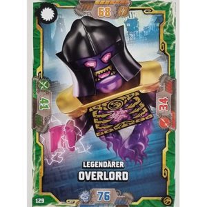 Lego Ninjago Serie 7 Trading Cards Geheimnisse der Tiefe - Nr 129 Legendärer Overlord