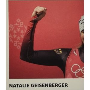 Panini Winterspiele 2022 Peking Sticker - Nr 144 Natalie Geisenberger