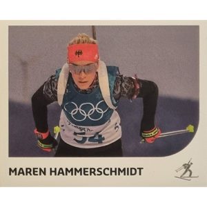 Panini Winterspiele 2022 Peking Sticker - Nr 015 Maren Hammerschmidt