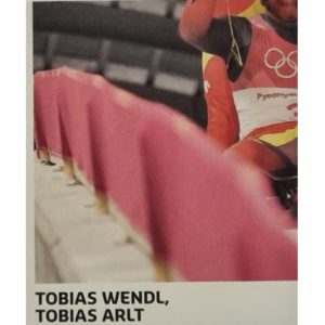 Panini Winterspiele 2022 Peking Sticker - Nr 152 Tobias Wendl / Tobias Arlt