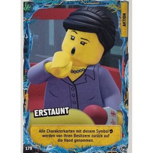 Lego Ninjago Serie 7 Trading Cards Geheimnisse der Tiefe - Nr 179 Erstaunt