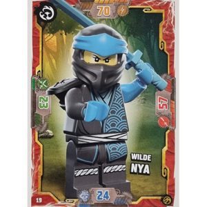Lego Ninjago Serie 7 Trading Cards Geheimnisse der Tiefe -Nr 019 Wilde Nya