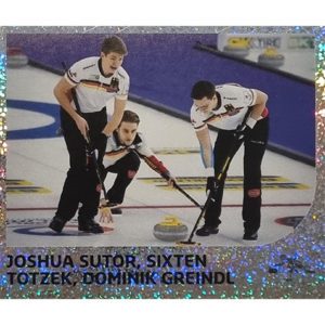 Panini Winterspiele 2022 Peking Sticker - Nr 200 Joshua Sutor / Sixten Totzek / Dominik Greindl