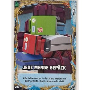 Lego Ninjago Serie 7 Trading Cards Geheimnisse der Tiefe - Nr 207 Jede Menge Gepäck