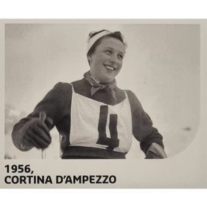 Panini Winterspiele 2022 Peking Sticker - Nr 213 1956 Cortina D`Ampezzo