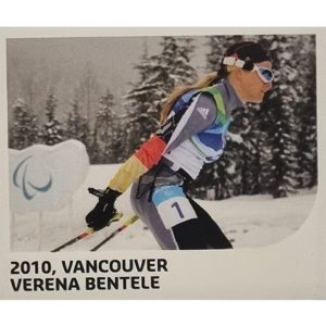 Panini Winterspiele 2022 Peking Sticker - Nr 237 2010 Vancouver Verena Bentele
