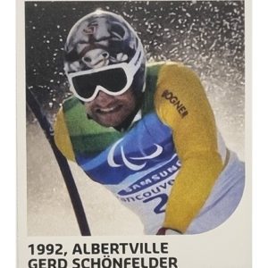 Panini Winterspiele 2022 Peking Sticker - Nr 239 1992 Albertville Gerd Schönfelder