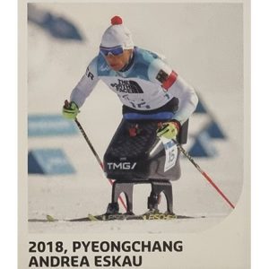 Panini Winterspiele 2022 Peking Sticker - Nr 240 2018 Pyeongchang Andrea Eskau