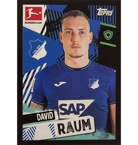 Topps Bundesliga Sticker Saison 2021/2022 Nr 243 David Raum