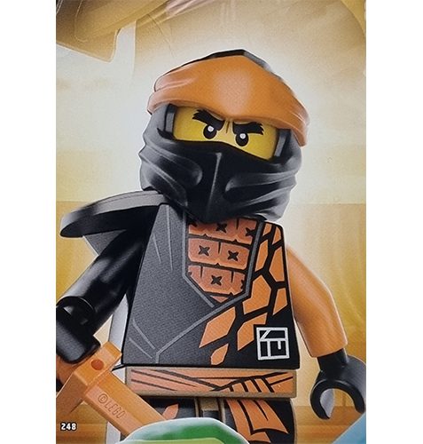 Lego Ninjago Serie 7 Trading Cards Geheimnisse der Tiefe - Nr 248 Puzzle
