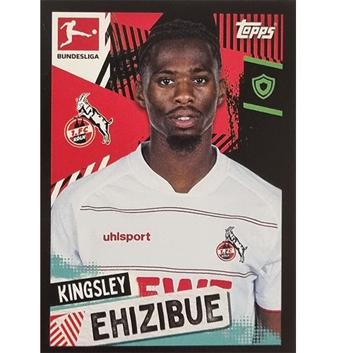 Topps Bundesliga Sticker Saison 2021/2022 Nr 262 Kingsley Ehizibue