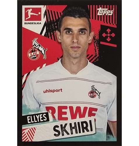 Topps Bundesliga Sticker Saison 2021/2022 Nr 266 Ellyes Skhiri