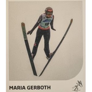 Panini Winterspiele 2022 Peking Sticker Nr 039 Maria Gerboth