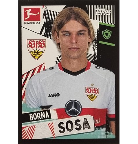Topps Bundesliga Sticker Saison 2021/2022 Nr 393 Borna Sosa
