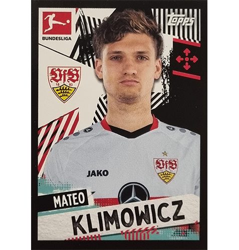 Topps Bundesliga Sticker Saison 2021/2022 Nr 401 Mateo Klimowicz