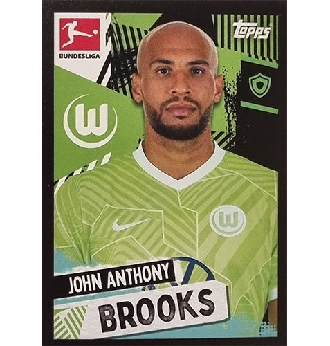 Topps Bundesliga Sticker Saison 2021/2022 Nr 416 John Anthony Brooks