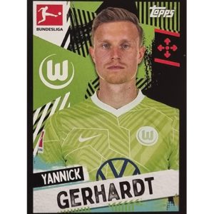 Topps Bundesliga Sticker Saison 2021/2022 Nr 422 Yannick Gerhardt