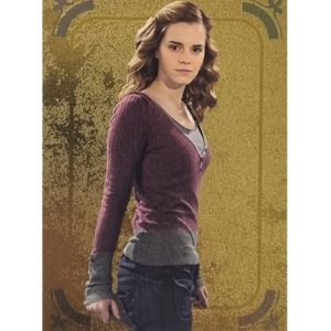 Panini Harry Potter Evolution Trading Cards Nr 043 Hermione Granger Parallel Gold