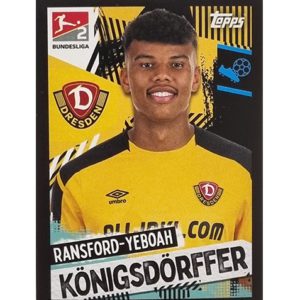 Topps Bundesliga Sticker Saison 2021/2022 Nr 458 Ransford Yeboah Königsdörffer