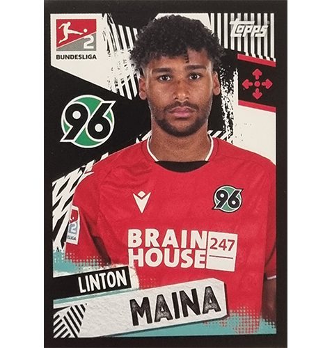 Topps Bundesliga Sticker Saison 2021/2022 Nr 464 Linton Maina