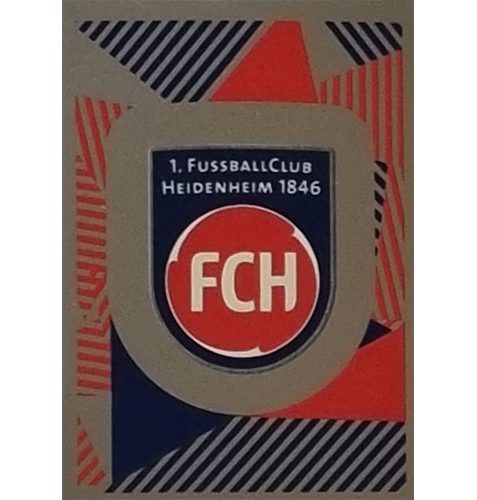 Topps Bundesliga Sticker Saison 2021/2022 Nr 465 1 FC Heidenheim Logo