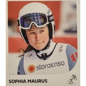 Panini Winterspiele 2022 Peking Sticker Nr 047 Sophia Maurus
