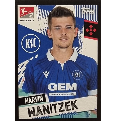 Topps Bundesliga Sticker Saison 2021/2022 Nr 470 Marvin Wanitzek