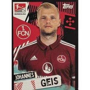 Topps Bundesliga Sticker Saison 2021/2022 Nr 474 Johannes Geis
