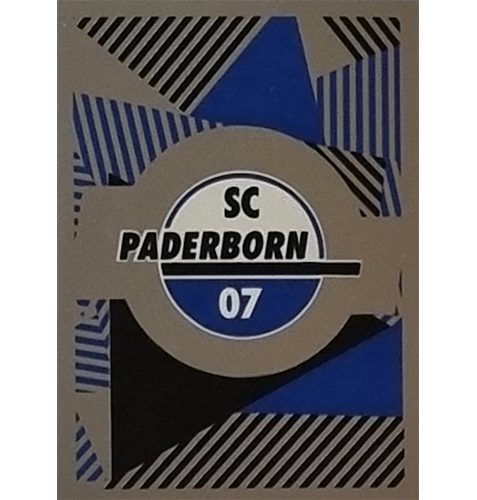 Topps Bundesliga Sticker Saison 2021/2022 Nr 475 SC Paderborn 07 Logo