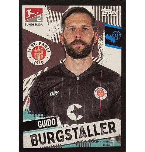 Topps Bundesliga Sticker Saison 2021/2022 Nr 478 Guido Burgstaller