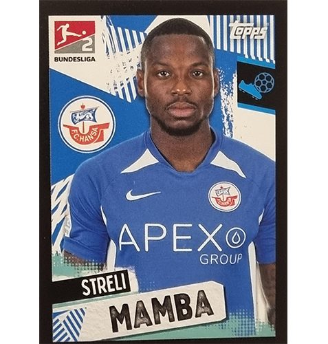 Topps Bundesliga Sticker Saison 2021/2022 Nr 482 Streli Mamba