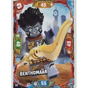 Lego Ninjago Serie 7 Trading Cards Geheimnisse der Tiefe - Nr 055 Benthomaar