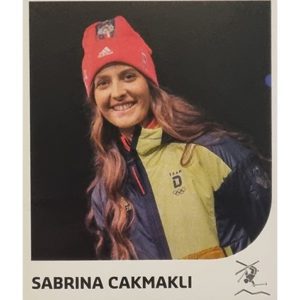 Panini Winterspiele 2022 Peking Sticker - Nr 078 Sabrina Cakmakli