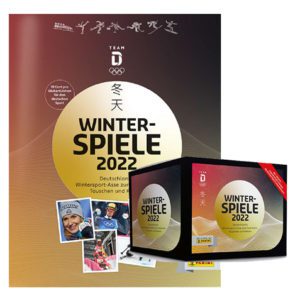Panini Winterspiele 2022 Peking Sticker - 1x Sammelalbum + 1x Display