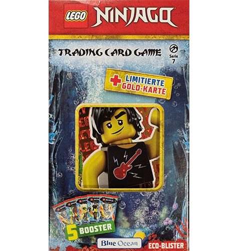 Lego Ninjago Serie 7 Trading Cards Geheimnisse der Tiefe - 1x Blister LE 11 Lässiger Cole