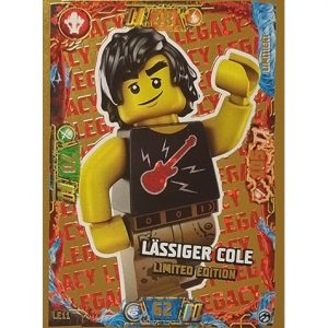 Lego Ninjago Serie 7 Trading Cards Geheimnisse der Tiefe - LE 11 Lässiger Cole