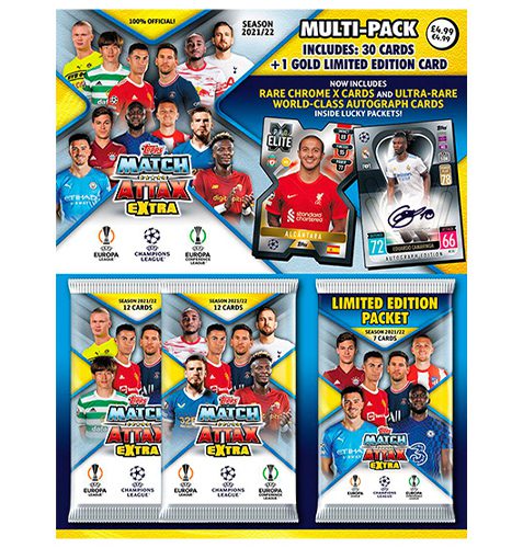 Topps Champions League Extra 2021/2022 1x Multipack