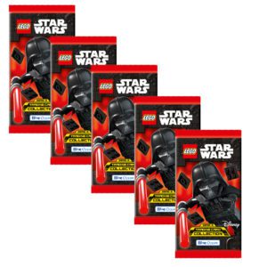 LEGO Star Wars Serie 3 Trading Cards - 5x Booster