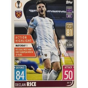 Topps Champions League Extra 2021/2022 AH 10 Declan Rice