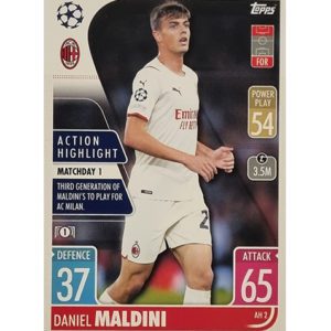Topps Champions League Extra 2021/2022 AH 02 Daniel Maldini