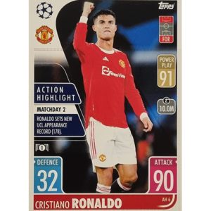 Topps Champions League Extra 2021/2022 AH 06 Cristiano Ronaldo